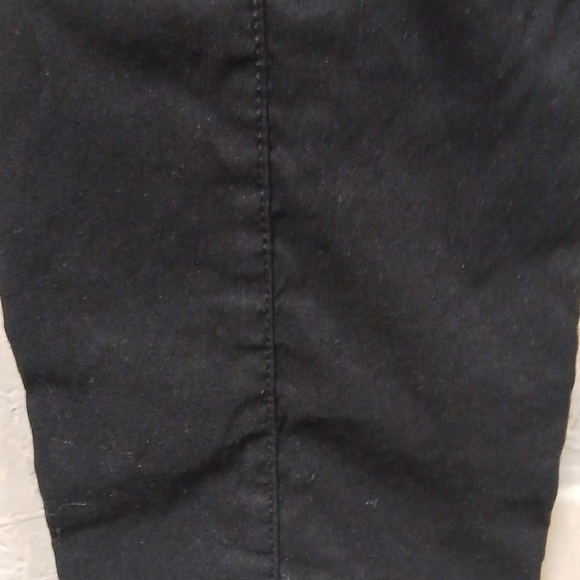 Maeve By Anthropologie Small Petiite SP Pull on Black Cropped Ankle w/ Leg Split - Picture 7 of 7